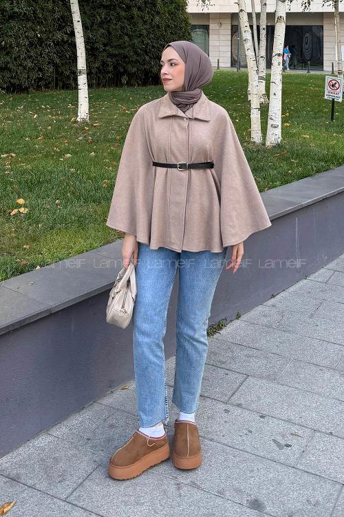 Lamelif Kemerli Panço Sütlu kahve