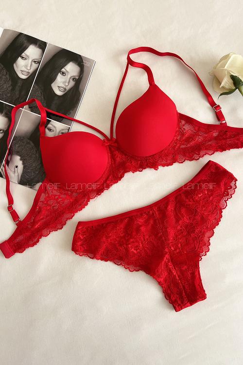 Lamelif Mikro Bralet Sütyen Takım