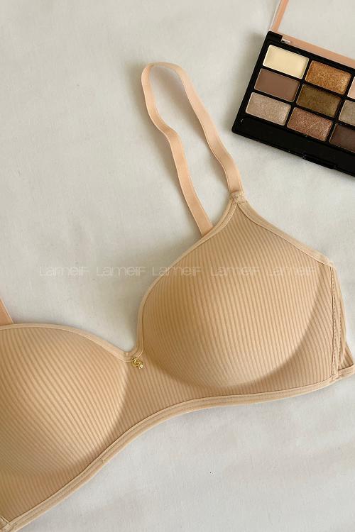 Lamelif Marbella Mikro Presli Kapsız Lazer Sütyen