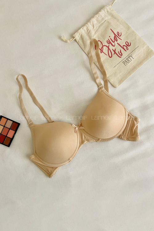 Skin Cotton Fabric Without Underwire Support Bralet