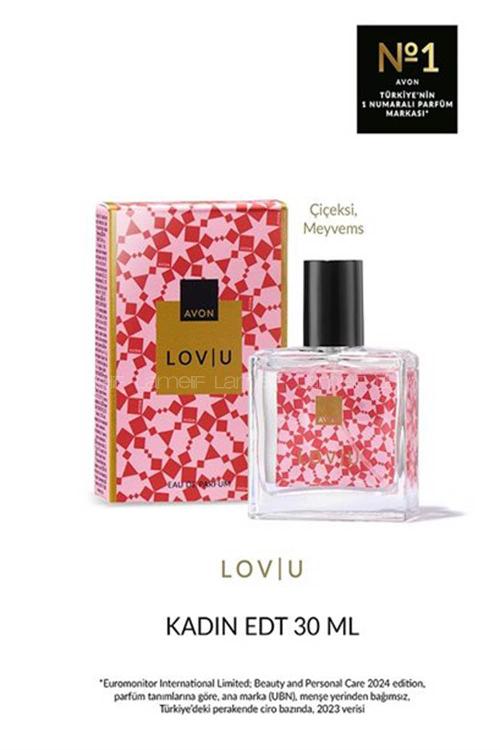 Lamelif Avon Lov/U Parfüm 30 Ml