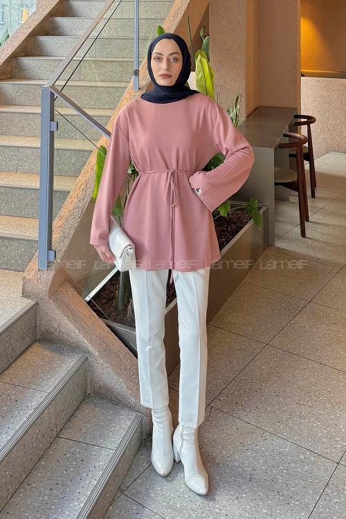 Rose Crew Neck Long Arm Sweatshirt