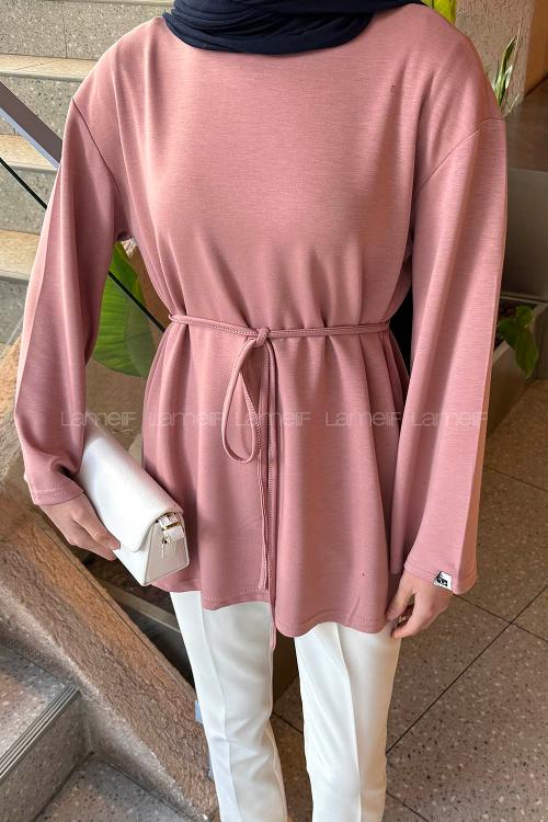 Rose Crew Neck Long Arm Sweatshirt