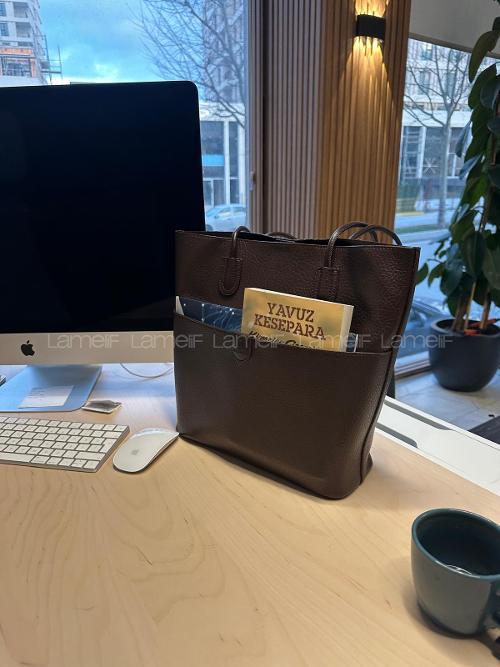 Lamelif Novaa Kadın El ve Omuz Çantası İç Çantalı