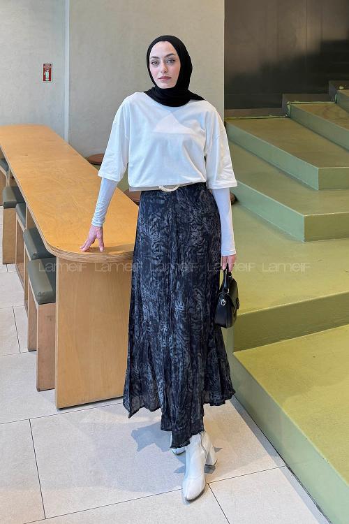 Lamelif Basic Kısa Kol T-shirt Beyaz