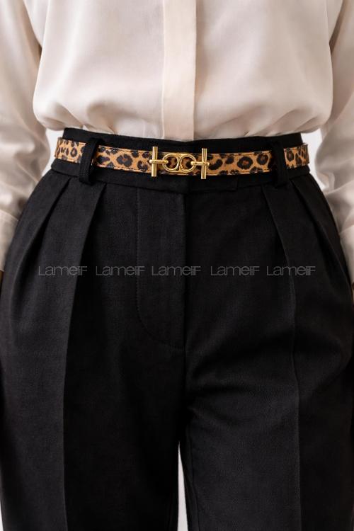 Lamelif Gold Tokalı İnce Kadın Kemer,Pantolon Kemeri ,Gömlek Kemeri Çeket Kemeri