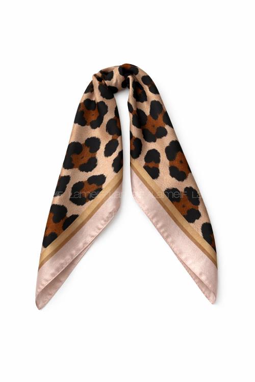 Lamelif Kadın   Leopar   Form Desen Fular