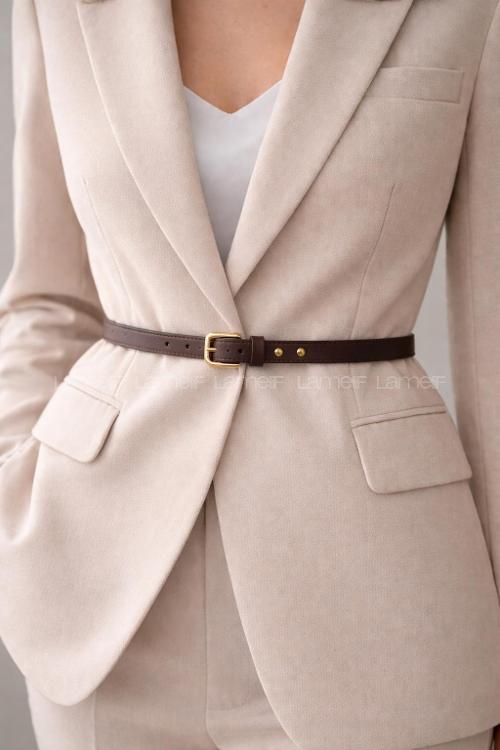 Lamelif MınMın Kadın Kemer Pantolon, Çeket,Elbise Kemer