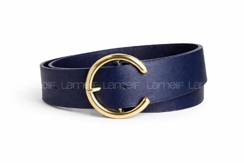 Lamelif Kadın Crow C Form Gold Tokalı