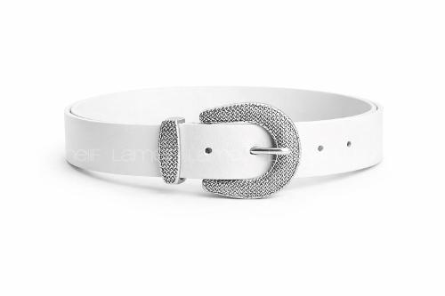 Lamelif Kadın Terra Mesh Gümüş Tokalı Suni Deri Kemer