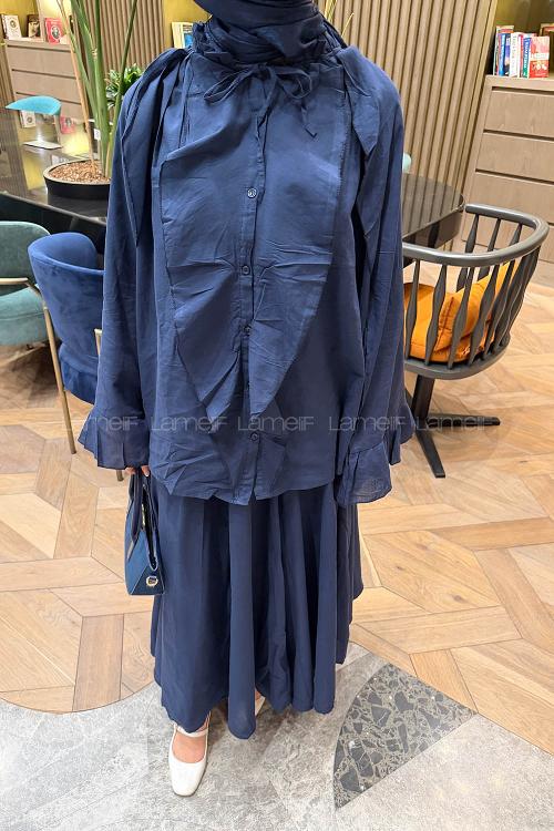 Lamelif Vual Takım Lacivert