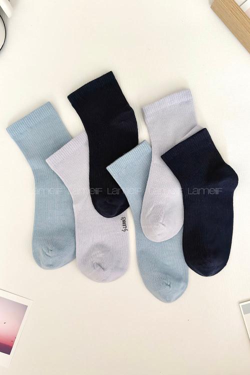 Lamelif 3lü İhracat Yarım Konç Çorap