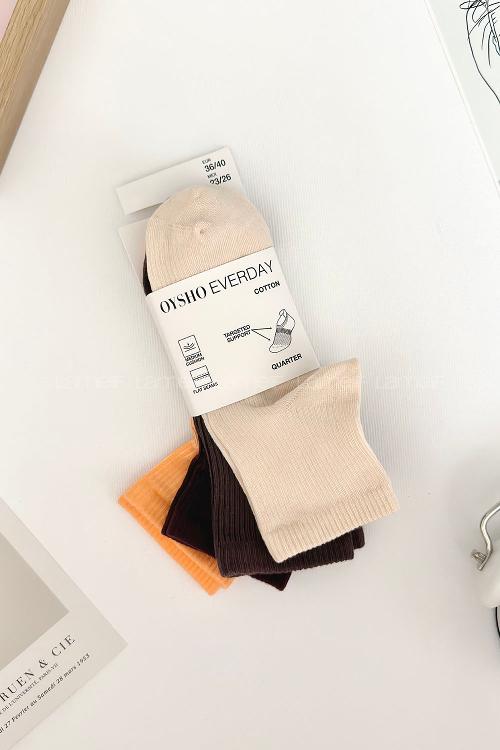 Lamelif 4lü İhracat Yarım Konç Çorap