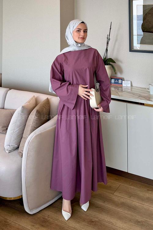 Lamelif Etekli Takım Gül