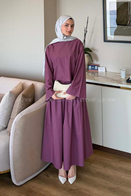 Lamelif Etekli Takım Gül