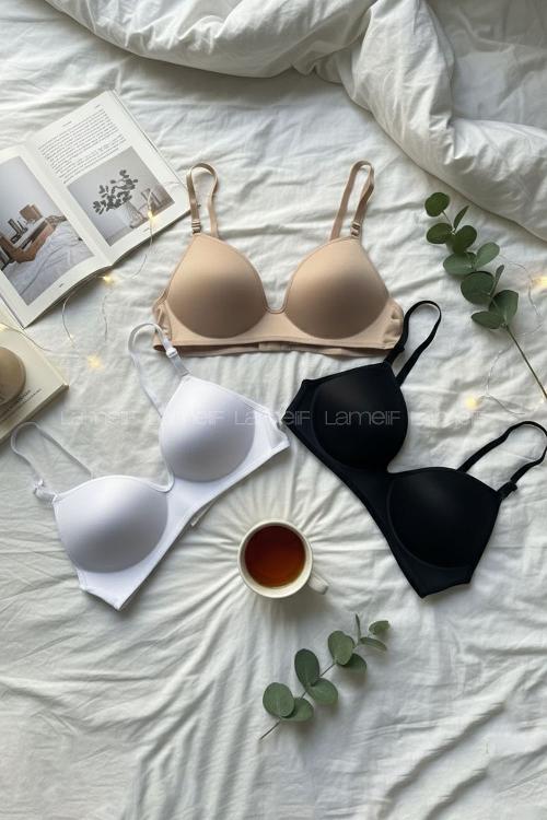 Lamelif Lotus 3lü Destekli Sütyen