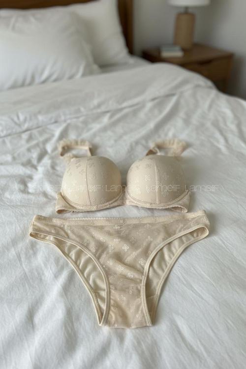 Skin Cotton Fabric Underwire Support Bralet