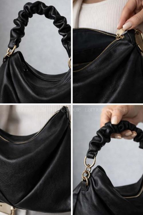 Black With Suspenders Kumas Hand Bag Bag