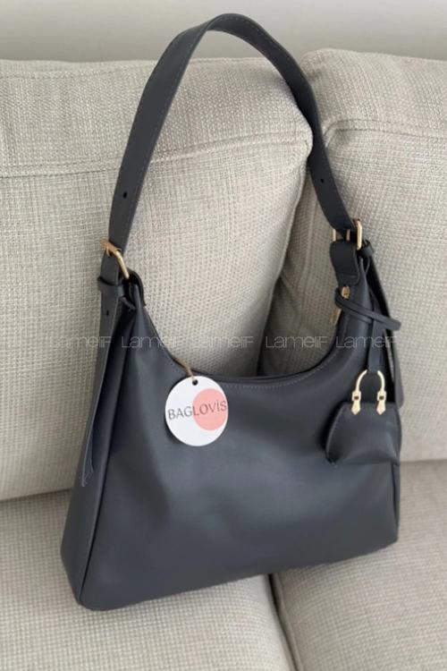 Lamelif Rosy Mini Cüzdanlı Kadın Omuz ve El Çantası