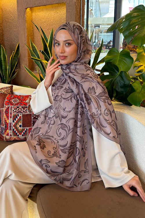 Mink Cotton Fabric Printed Shawl