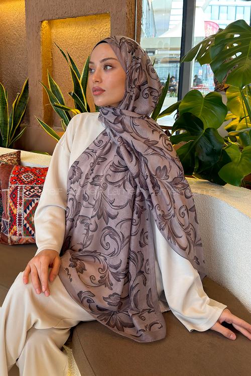 Mink Cotton Fabric Printed Shawl