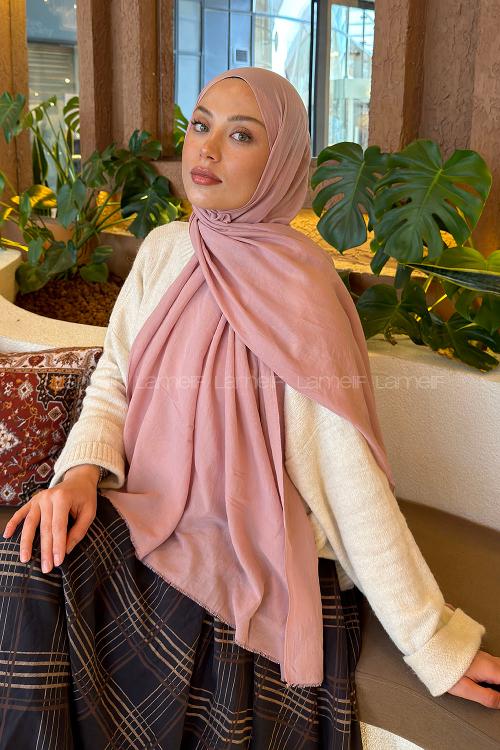 Lamelif Organik Premium Şal Pudra