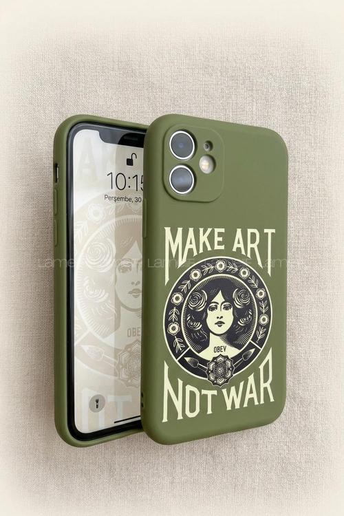 Lamelif  ıPhone Make Art Baskılı Telefon Kılıfı