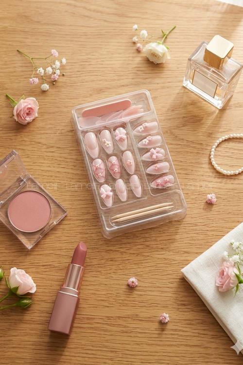 Lamelif Gold Beauty Luxury Takma Tırnak