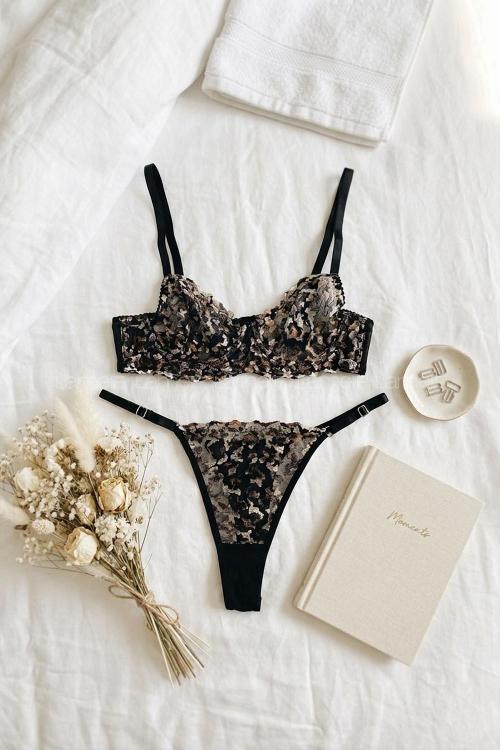 Lamelif Bralet Leopar Takım