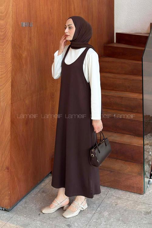 Lamelif Jileli Oysho Takım Acı Kahve