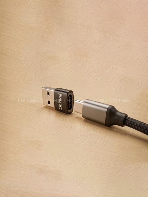 Lamelif iPhone Type-c Girişi Usb Girişe Çeviren Dönüştürücü Adaptör