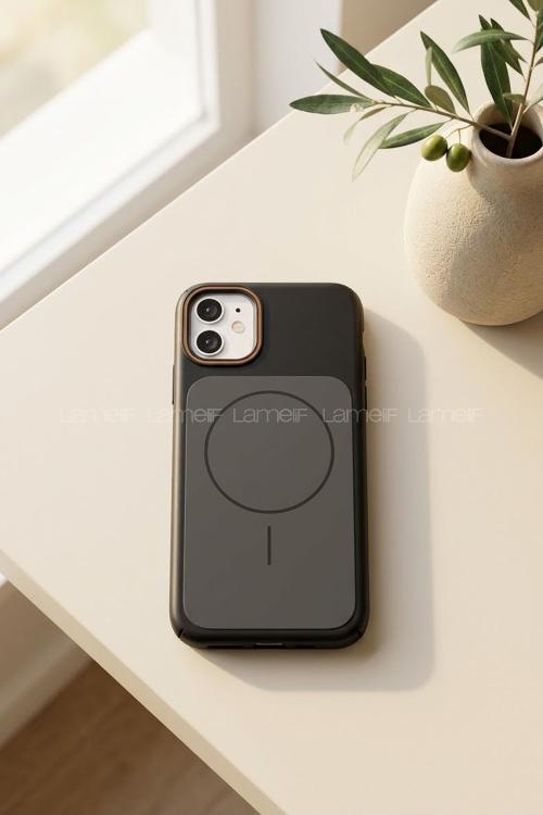 Lamelif iPhone 11 Lüxs Omega Magsafe Kılıf