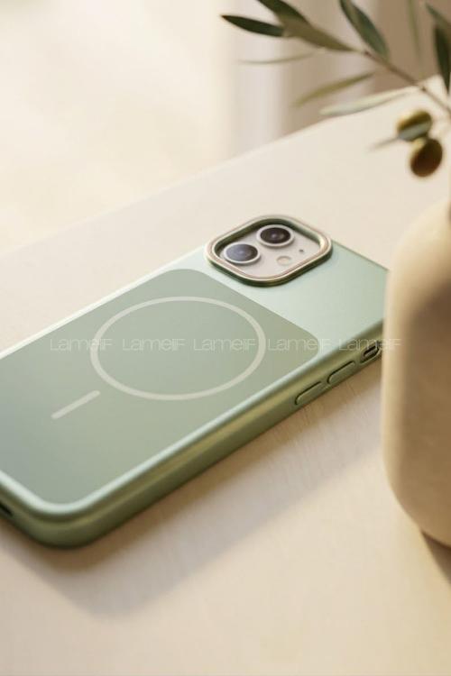 Lamelif iPhone 11 Lüxs Omega Magsafe Kılıf