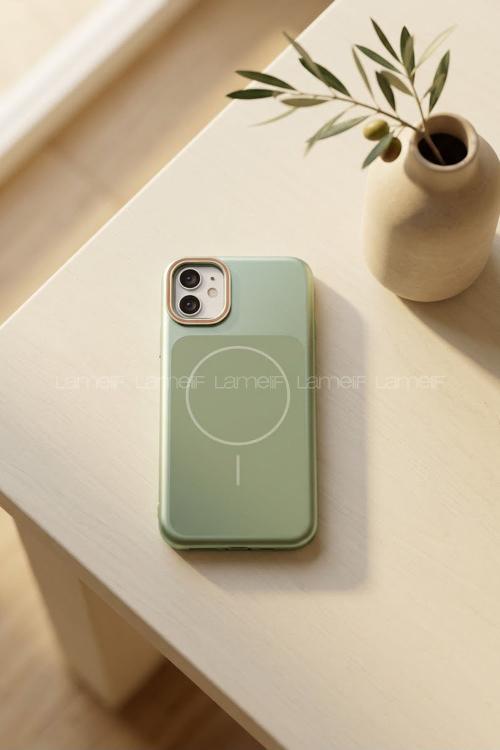 Lamelif iPhone 11 Lüxs Omega Magsafe Kılıf