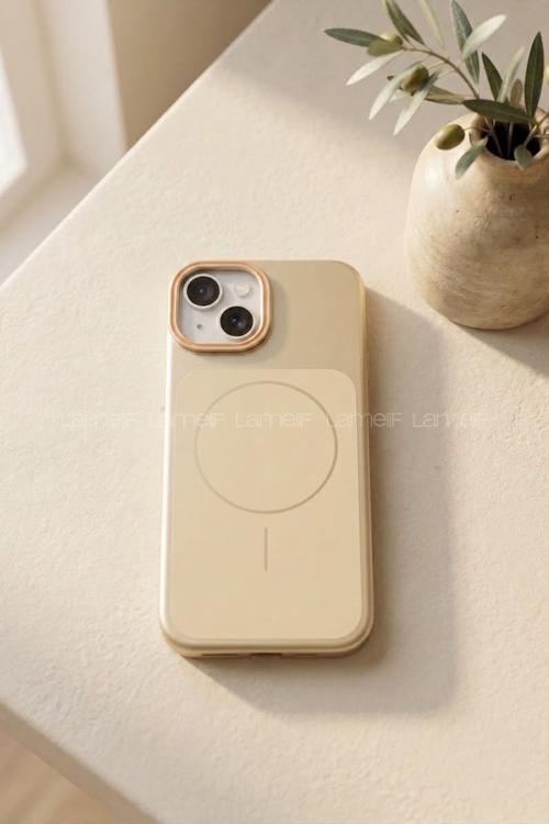 Lamelif iPhone 13/14 Lüxs Omega Magsafe Kılıf