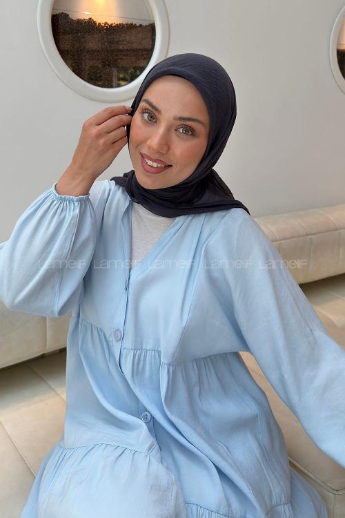 Lamelif Konfor Eşarp Antrasit
