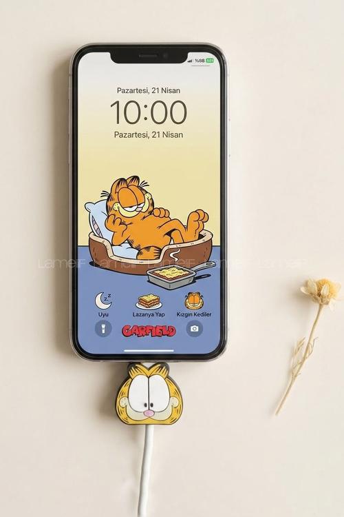 Lamelif Garfield Kablo Koruyucu
