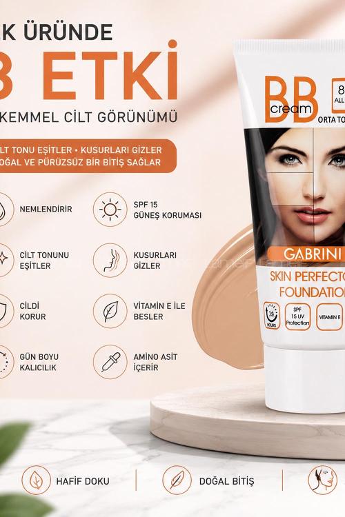Lamelif Gabrini BB Krem Orta Ton (Medium)