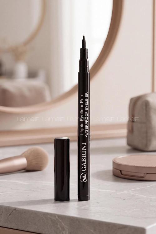 Lamelif Gabrini Likit Eyeliner Kalem Siyah